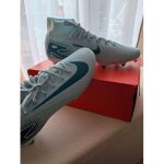 Chaussures de football nike zoom mercurial superfly 10 academy fg / mg - glacier blue - taille 45. 5 ...