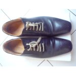 Chaussure minelli cuir veritable noir / taille : 45