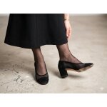 Chaussures noires bi mati�res taille 37 - 38 les souliers victoria