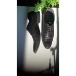 Chaussures noire derbies tout cuir 46 dessus dedans peau ville homme sobre Élégant confortable surpiqûre ... Chaussures noire derbies tout cuir 46 dessus dedans peau ville homme sobre Élégant confortable surpiqûre ...
