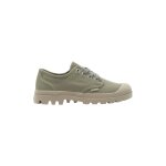 Chaussures pampa oxford (palladium) en coton m�lang� kaki - 37