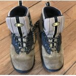 Chaussures de randonne montantes homme en crote de cuir salomon climat dry pointure 41