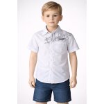 Chemise blanche et grise manches courtes 12 ans billabong