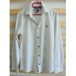 Chemise blanche  quadrillage gris. oxbow. taille m / 39 / 40