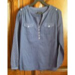 Chemise bleue caroll - taille 40
