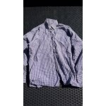 Chemise brice coton m bleu et blanc � carreaux