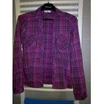 Chemise cache cache coton m violet Chemise cache cache coton m violet