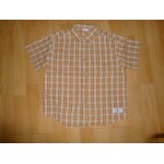 Chemise camaeu orange  carreaux - 6 ans