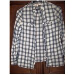 Chemise � carreaux bleus taille xs marque pepe jeans