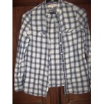 Chemise  carreaux bleus taille xs marque pepe jeans