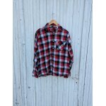 Chemise À carreaux manches longues carhartt homme - rouge noir blanc - taille m Chemise À carreaux manches longues carhartt homme - rouge noir blanc - taille m