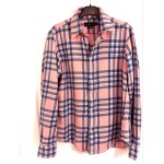 Chemise  carreaux rose et bleue ralph loren en excellent tat