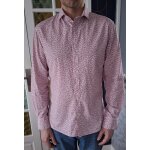 Chemise celio � fleurs roses