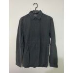 Chemise coupe cintrée manches longues À rayures noire et grise jules Chemise coupe cintrée manches longues À rayures noire et grise jules
