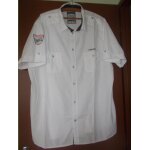 Chemise creeks pour homme couleur blanche (grande taille)