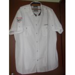 Chemise creeks pour homme couleur blanche (grande taille) Chemise creeks pour homme couleur blanche (grande taille)