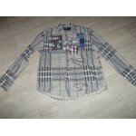 Chemise desigual tons bleus, beige et multicolore taille l tbe