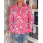 Chemise devred fleurie Chemise devred fleurie