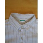 Chemise ecru manches longues vertbaudet - 9 ans