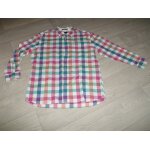 Chemise gant multicolore � carreaux, 1 poche 2xl tbe