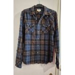 Chemise homme À carreaux diesel homme bleu et marron taille m 38 Chemise homme À carreaux diesel homme bleu et marron taille m 38