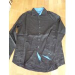 Chemise homme celio, marron et bleu (t. xl ou t. 43 / 44)