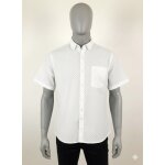 Chemise homme � manches courtes blanche avec motifs gris - kiabi - taille xxl