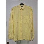 Chemise homme manches longues jaune cacharel taille 40cm