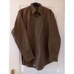 Chemise homme manches longues marron marque brice taille 3