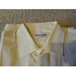Chemise homme * pierre cardin * avec le logo sur la poche * jaune clair ou champagne * taille3 ou 39 ...