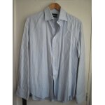 Chemise homme zara man taille 42 rayures com neuve coton