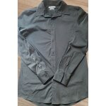 Chemise homme zara � noir satin� � taille s