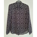 Chemise imprimée bicolore fluide Chemise imprimée bicolore fluide