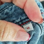 Superbe chemise en jean bleue t m replay pour homme neuve