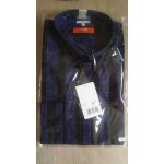 Chemise jules l ajuste / fit bleu fonc / noir