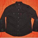 Chemise levi's en jean black used taille l Chemise levi's en jean black used taille l