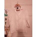 Chemise en lin blanche 46 xxxl h&m.