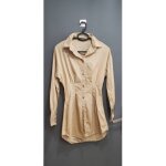 Chemise longue beige prettylittlething taille 32
