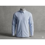 Chemise manches longues bleu clair taille l country
