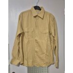 Chemise manches longues homme de fursac couleur jaune taille 41cm