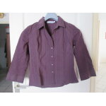 Chemise mauve femme manches 3 / 4 marque cache cache