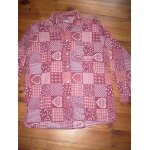 Chemise naf naf taille 2 l , imprim�s roses