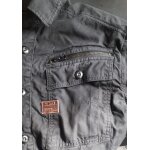 Chemise noire g - star raw - coton - homme / taille s