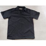 Chemise noire manches courte taille l gmo riftland