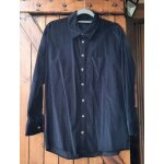 Chemise noire en velours 36 Chemise noire en velours 36