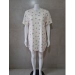 Chemise de nuit imprim�e taille s soit 38 - 40 damart coton