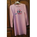 Chemise de nuit rose tissaia - taille 42 / 44