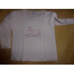 Chemise petit bateau coton 4 ans rose