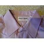 Chemise pierre cardin * avec logo brod� sur la poche * mauve * taille 3 ou tour de cou 39 * tr�s bon ...