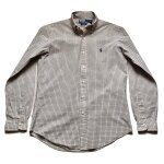 Chemise ralph lauren taille s À carreaux bleu et jaune coton tbe Chemise ralph lauren taille s À carreaux bleu et jaune coton tbe